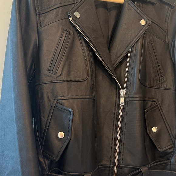 CAbi Black Moto Jacket with Silver Details - Picture 2 of 9